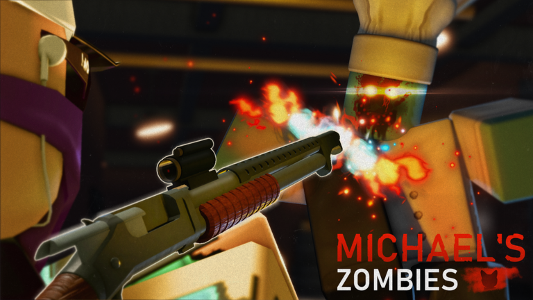 Michael's Zombies official Roblox cover art